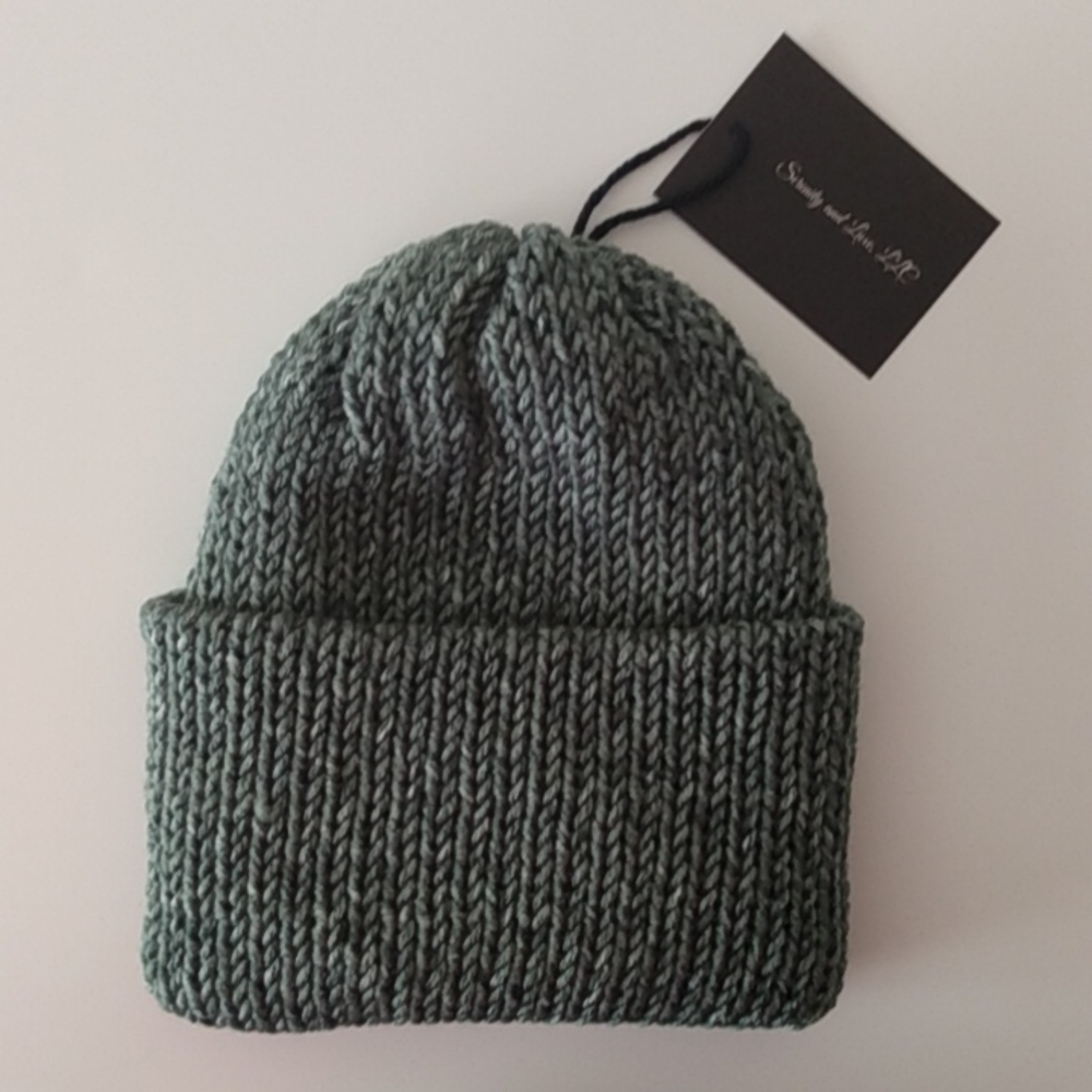 Serenity and Luxe | JEANS Vintage Denim Knit Fisherman Beanie RARE Color